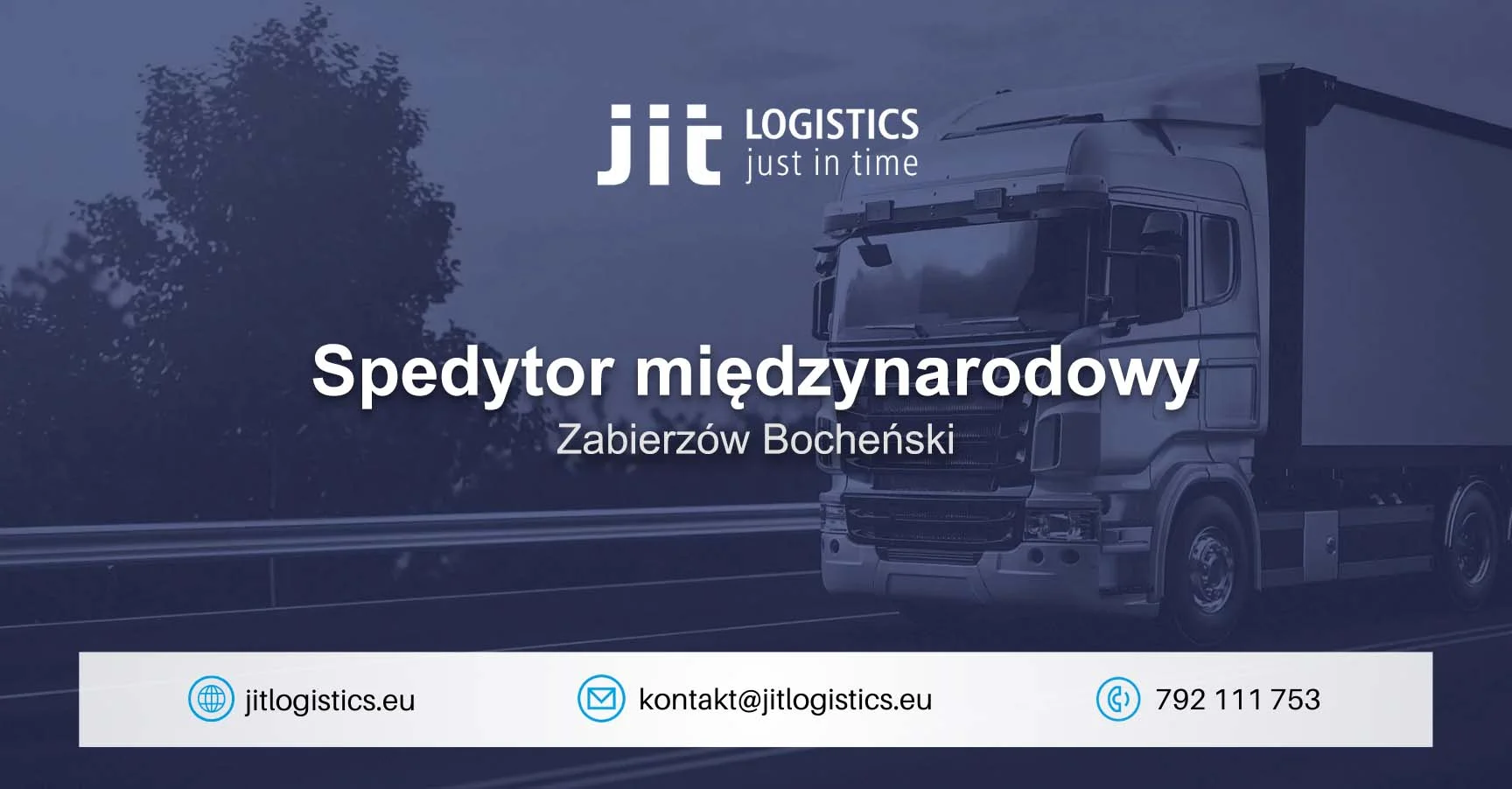 Spedytor międzynarodowy Zabierzów Bocheński